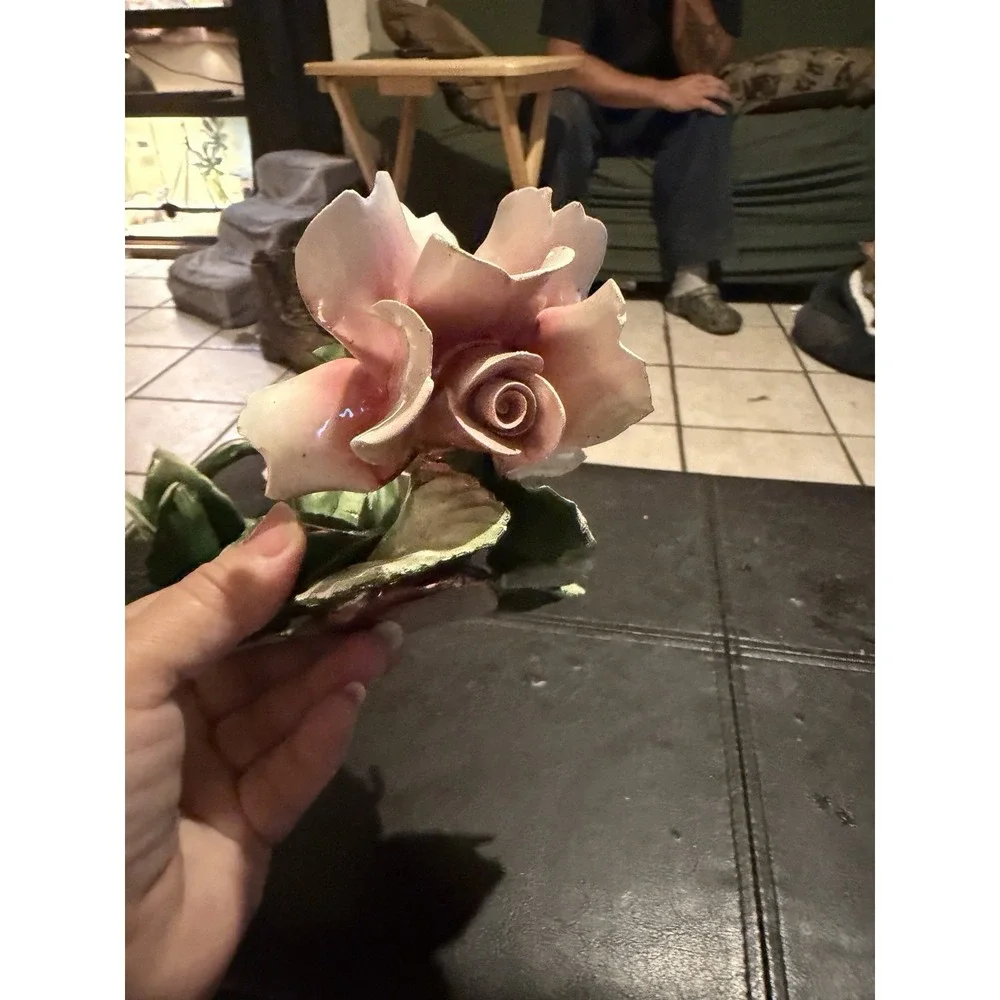 Capodimonte vintage pair